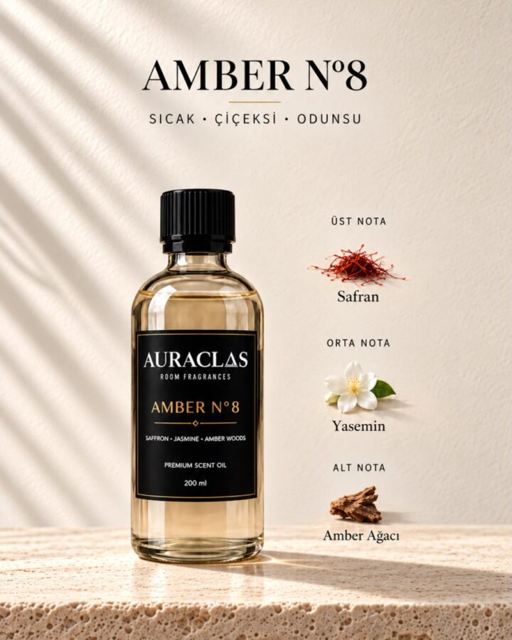 AuraClas Amber N°8 koku esansı