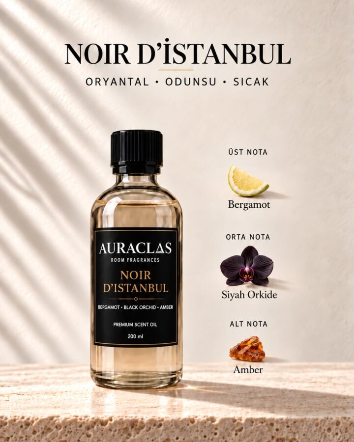 AuraClas Noir d’Istanbul koku esansı
